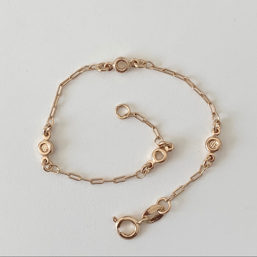 Gold filled kids bracelet